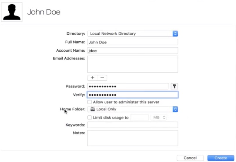 Setting up os x server for home use windows 10