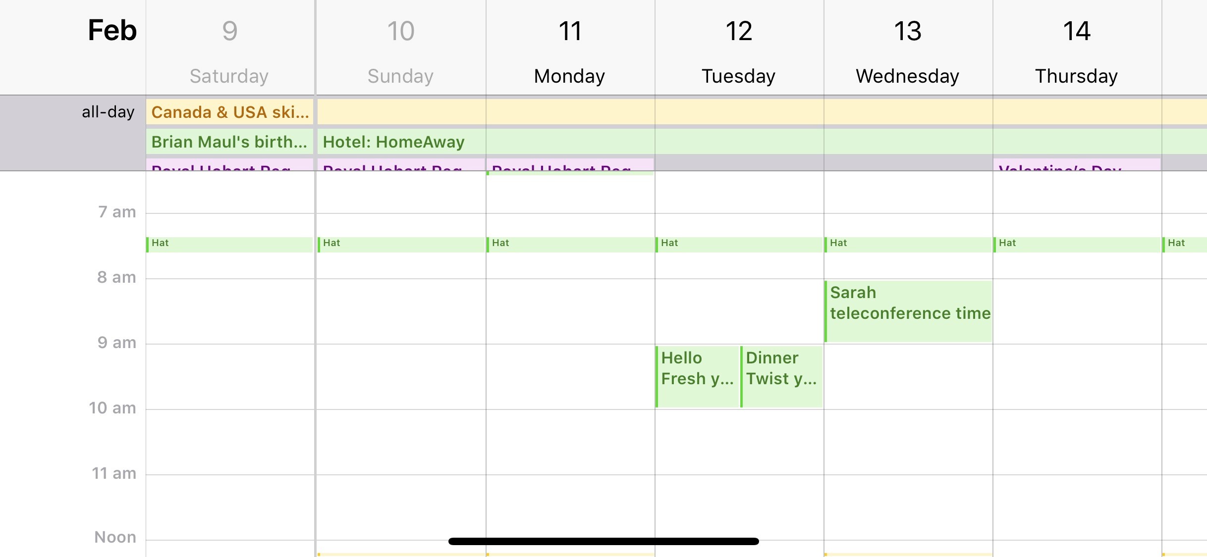 Calendar events missing on Apple Community