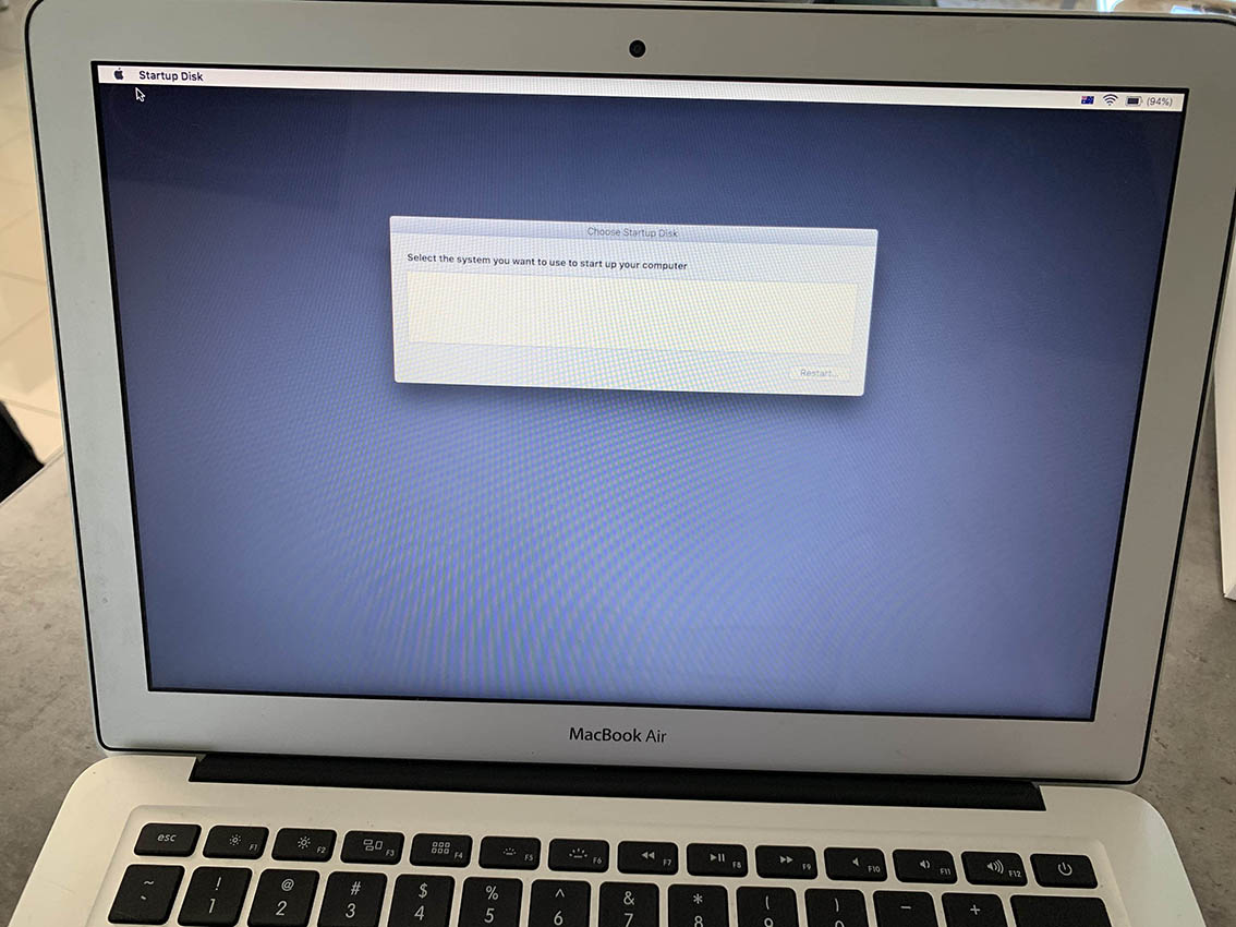 Disk Utility erase failed - Apple Community