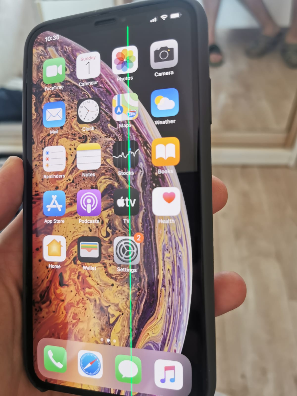 Iphone Xs Max Screen Has Green Lines