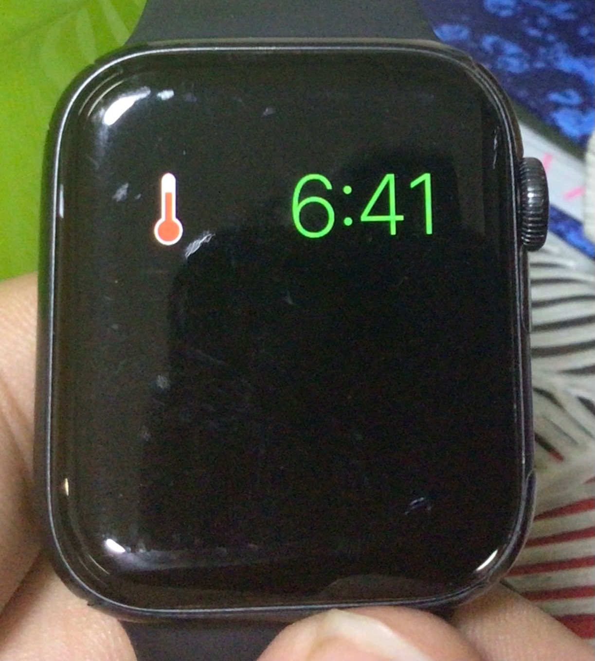 Why Is My Apple Watch Series 6 Showing Th Apple Community