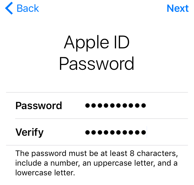 Creating An Apple ID - Errors - Apple Community