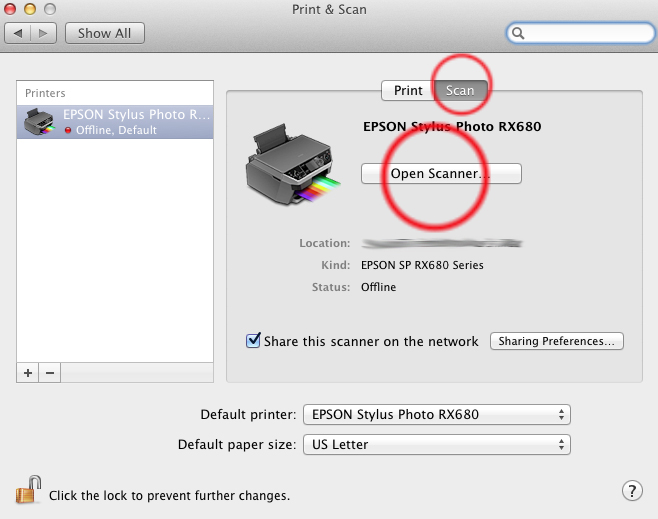 fire gange Grunde afbrudt how do I scan from my epson Printer using… - Apple Community