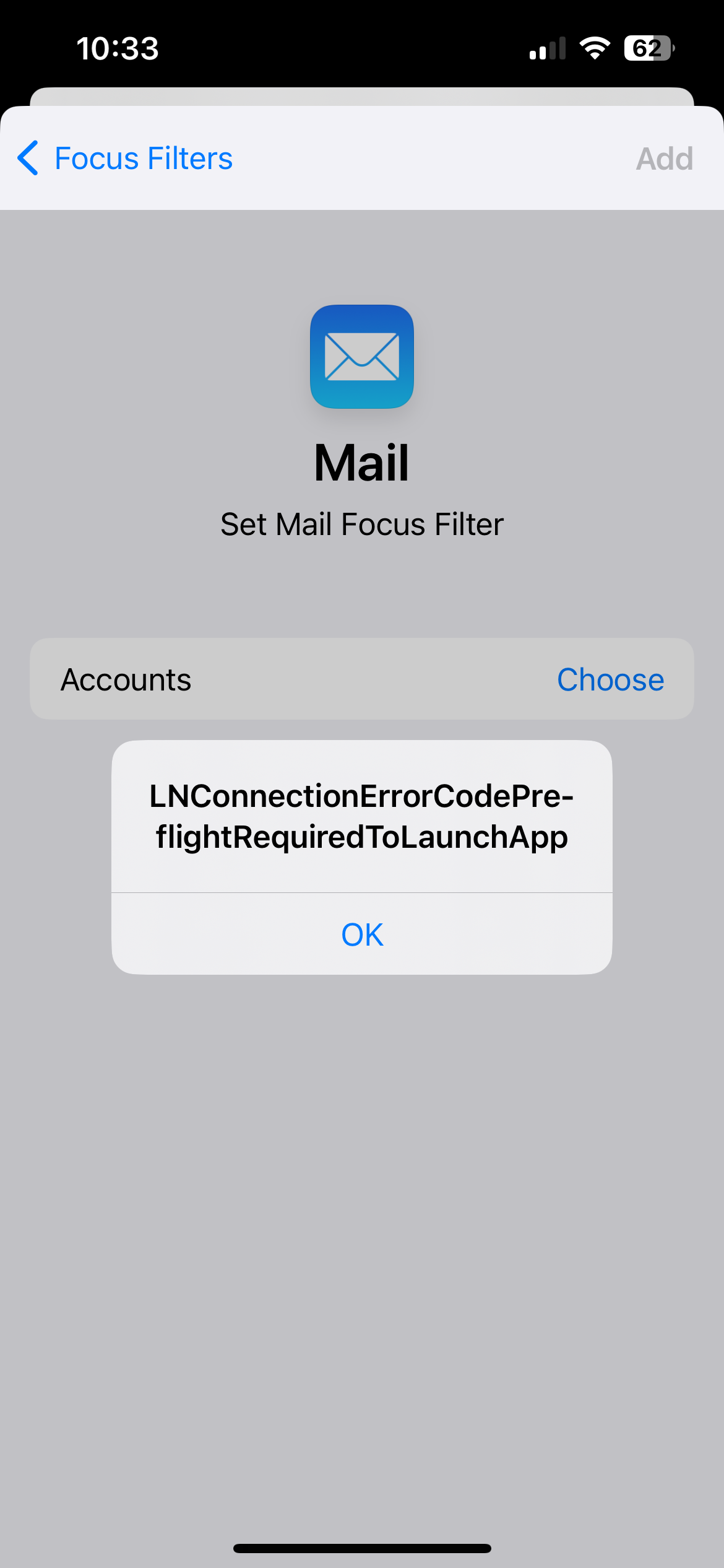 Focus filters not working on ios17 Apple Community