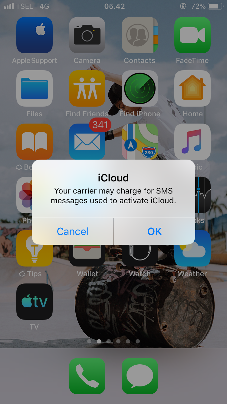 iCloud warning - Apple Community