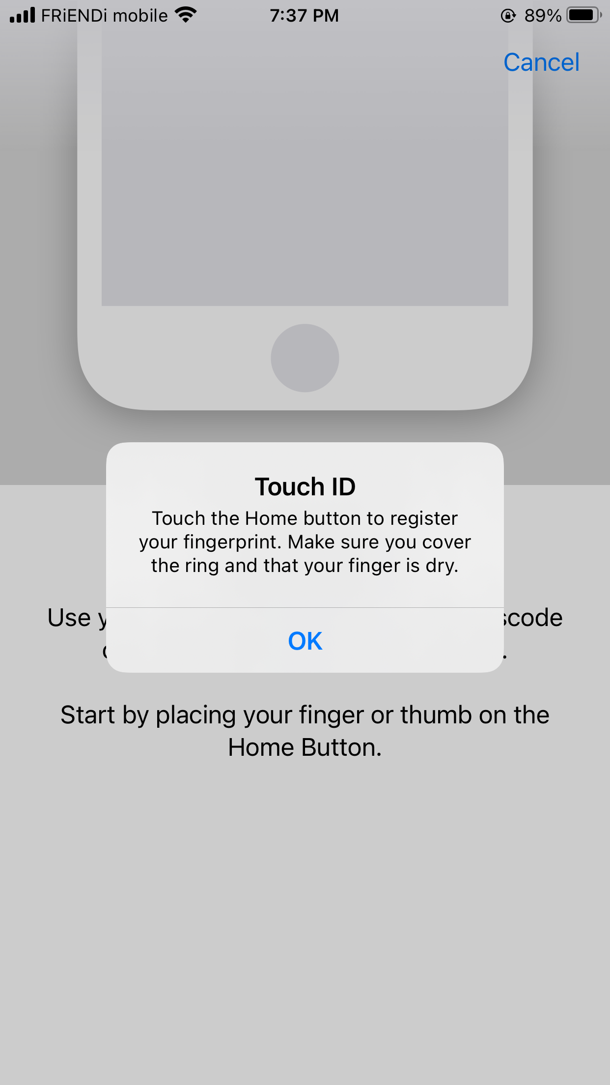 iPhone 6 Plus fingerprint not working - Apple Community