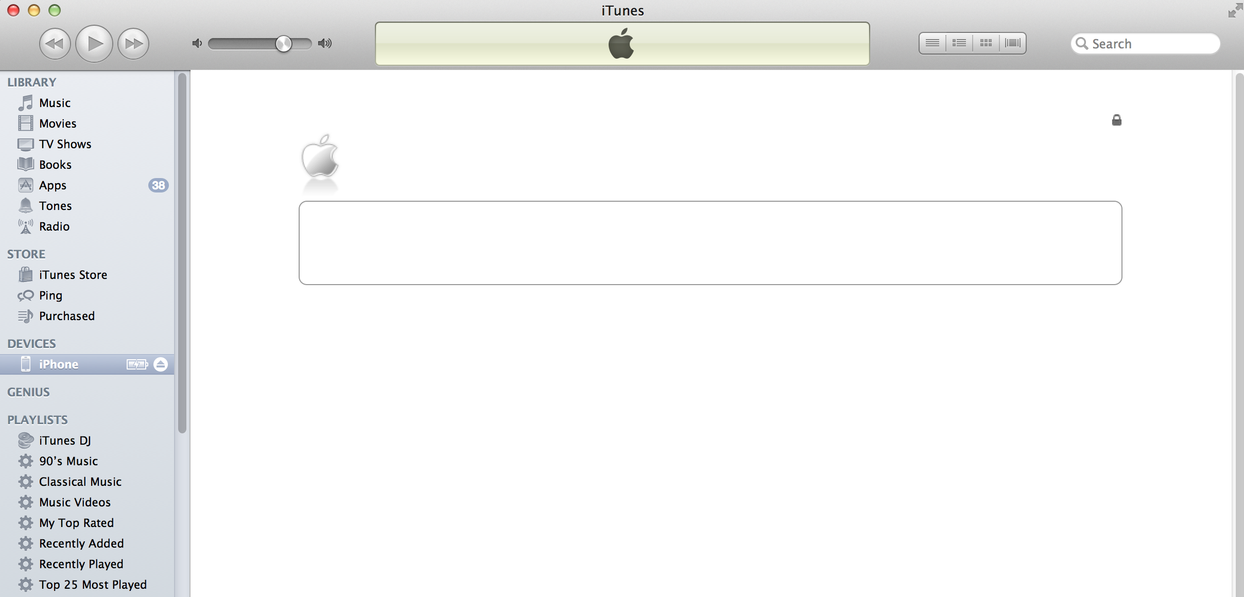 Itunes Shows White Screen For Iphone All Apple Community