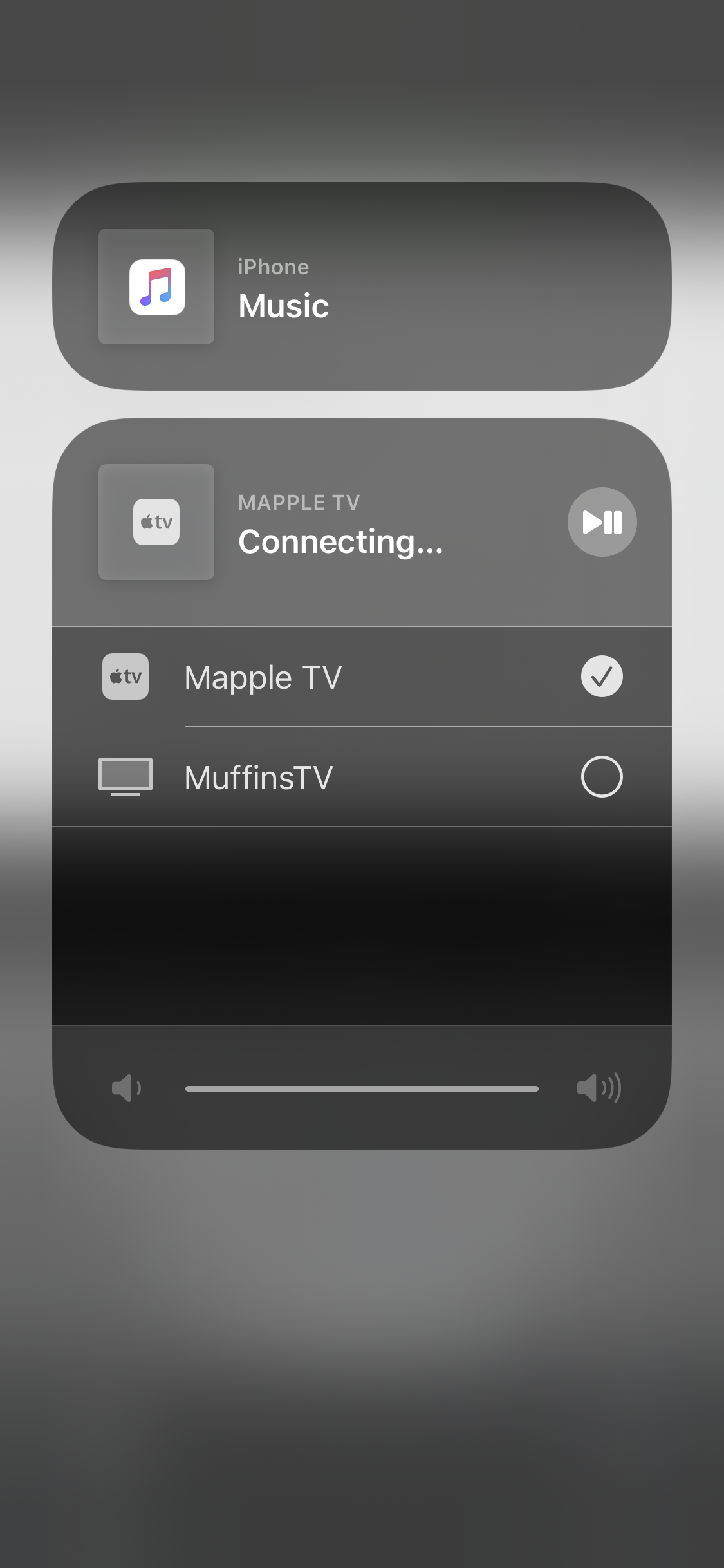 iPhone airplay and Apple TV remote contro… - Apple Community