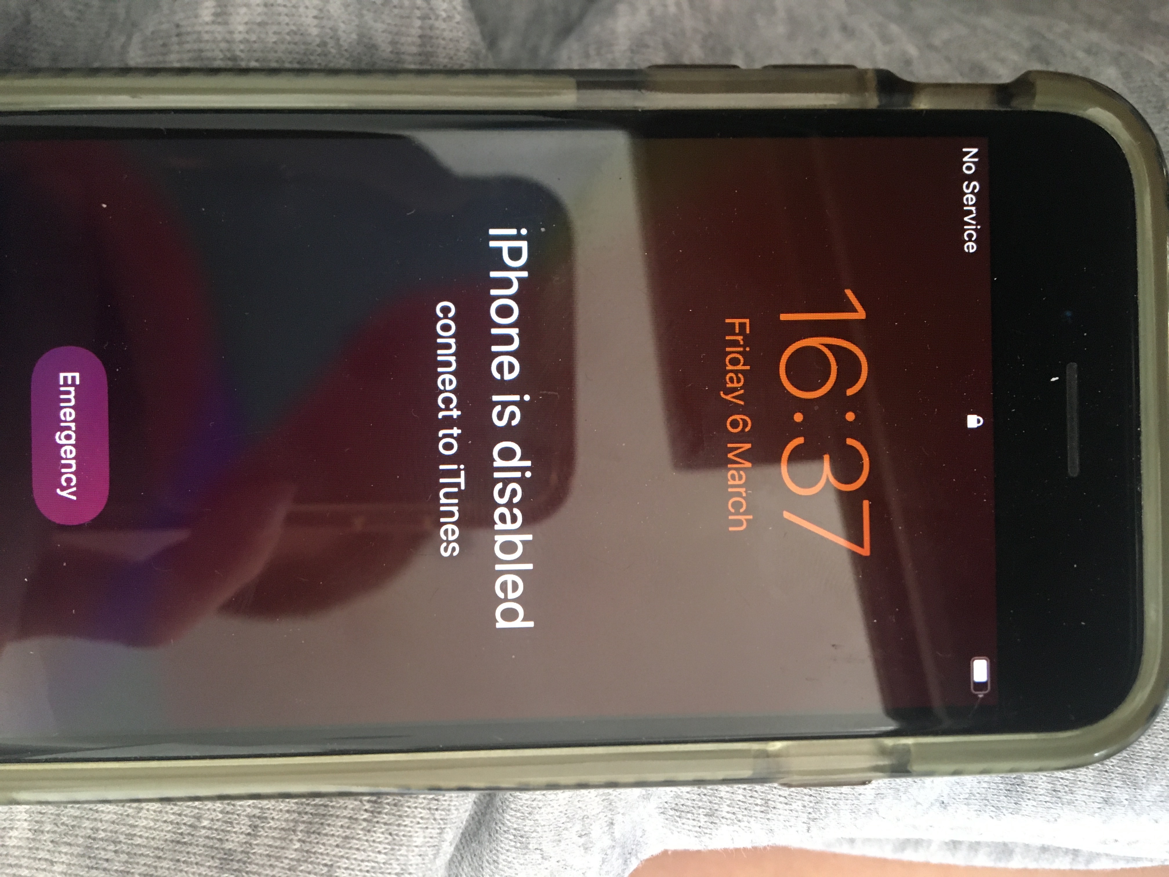 iPhone 7 is disabled - Apple Community