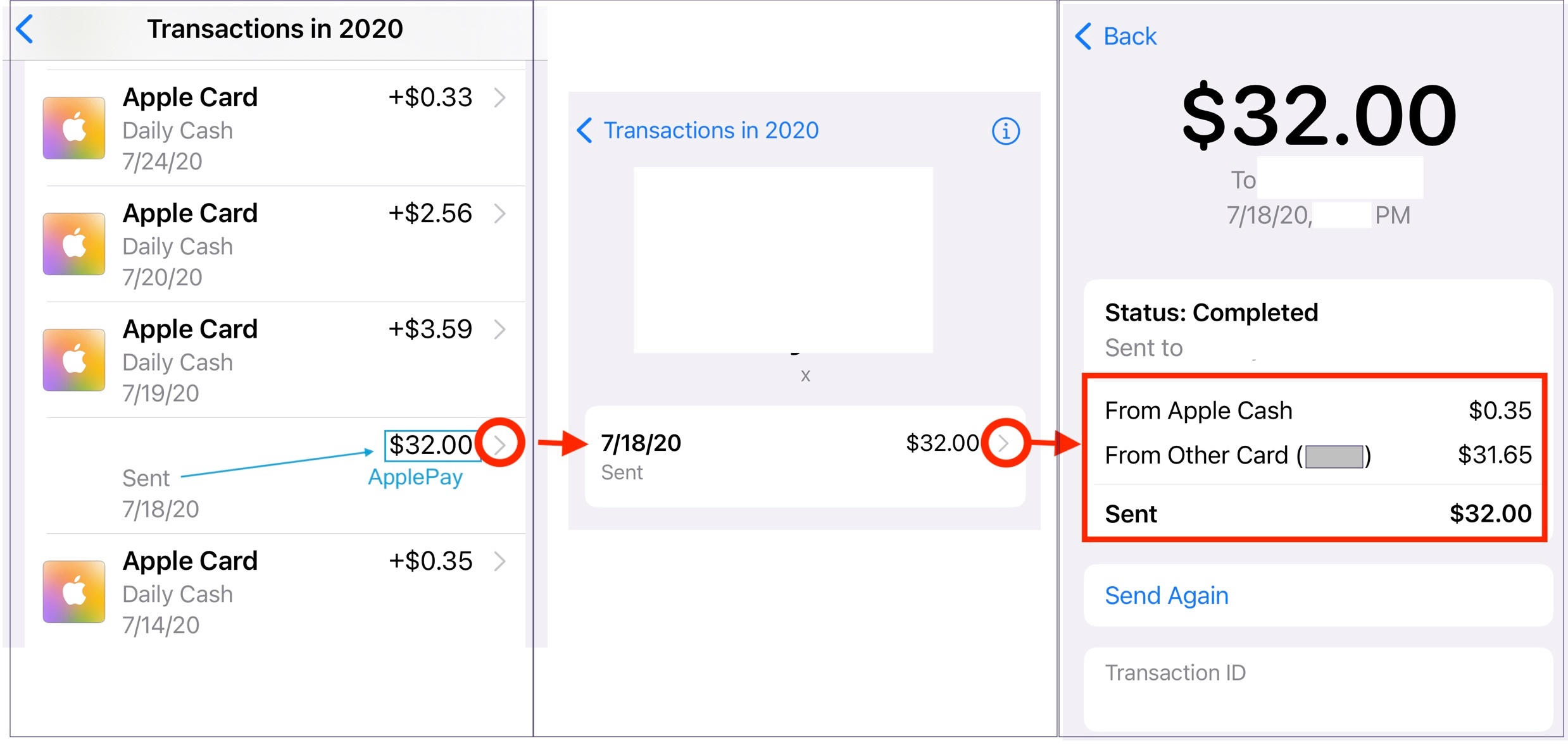 How To See Apple Cash Transactions More T… - Apple Community