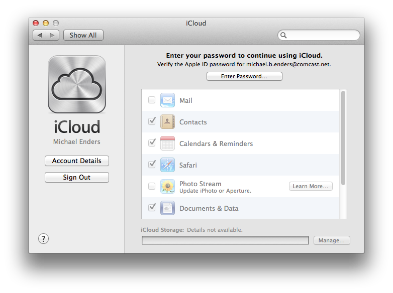 Why Do I Keep Getting An ICloud Error Mes… - Apple Community