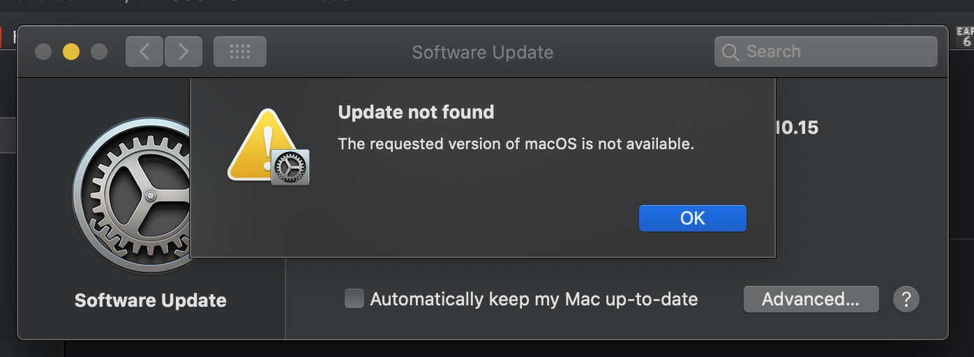 Searching failed. Ошибка при установке Macos. Ошибка при загрузке Mac os. Ошибка an Error occurred. При обновлении Mac os произошла ошибка.