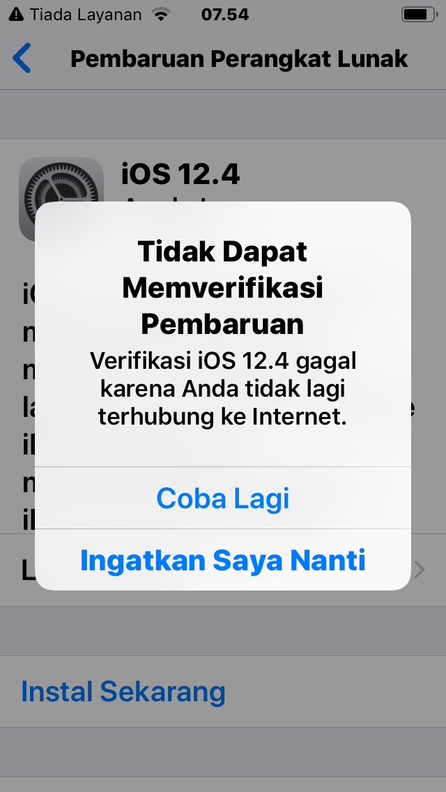 Pembaruan Perangkat Lunak - Apple Community