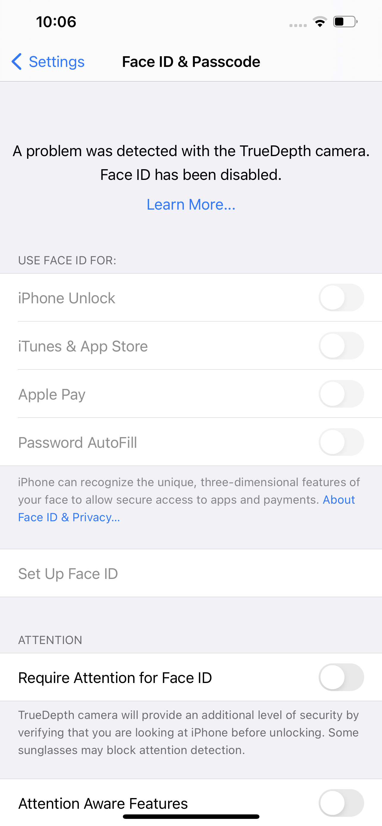 How it’s work again may face id - Apple Community