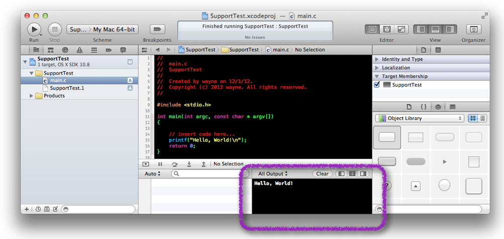 How to Compile a .C File in Xcode 4 - Apple Community