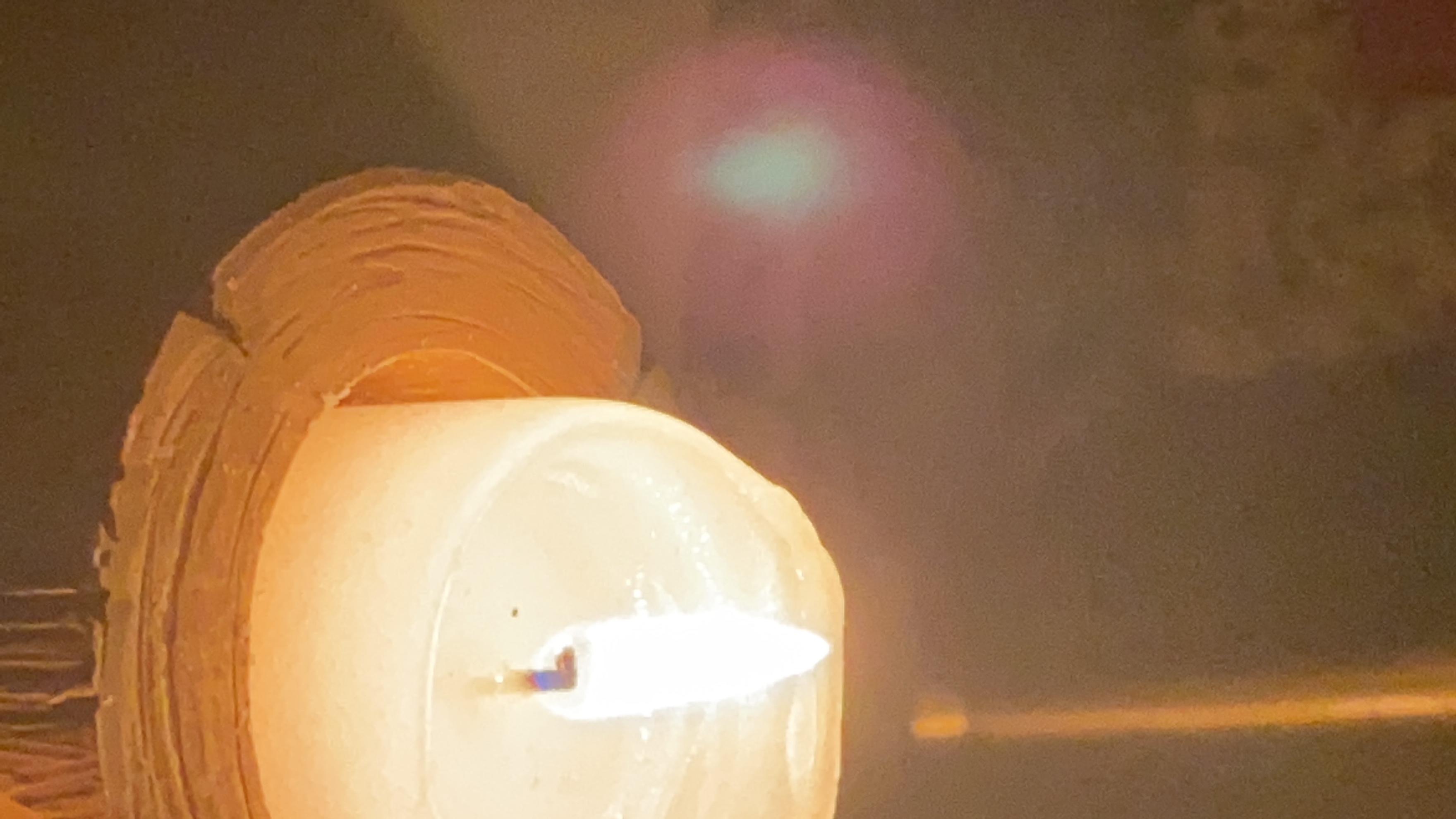 Green orb in iPhone camera Apple Community