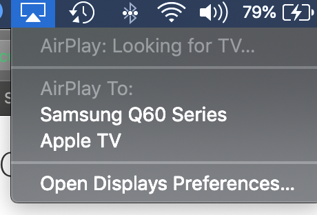 My Macbook Pro Airplay Samsung Tv Q60, How To Mirror My Macbook Pro On Samsung Tv