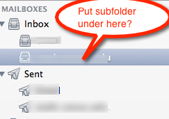 Create Subfolder Under Inbox in Mail - Apple Community