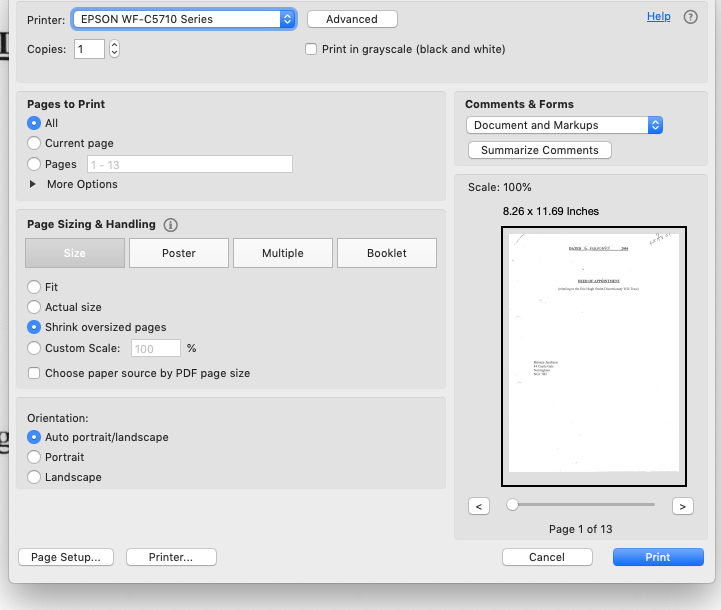 2 Sided Printing for PDF Files on Epson W… - Apple Community