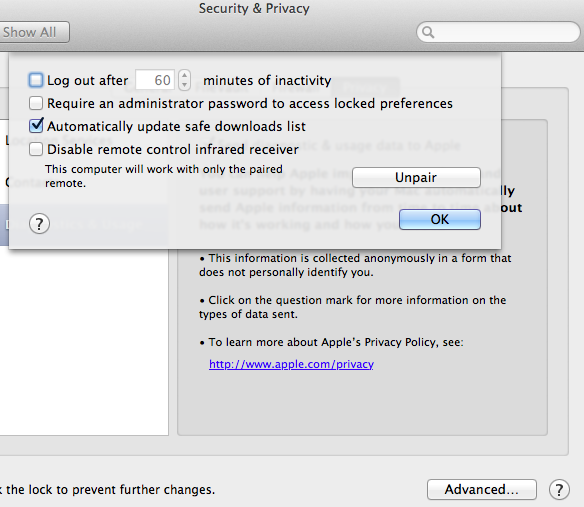 turn off apple tv remote on my mac? - Apple Community