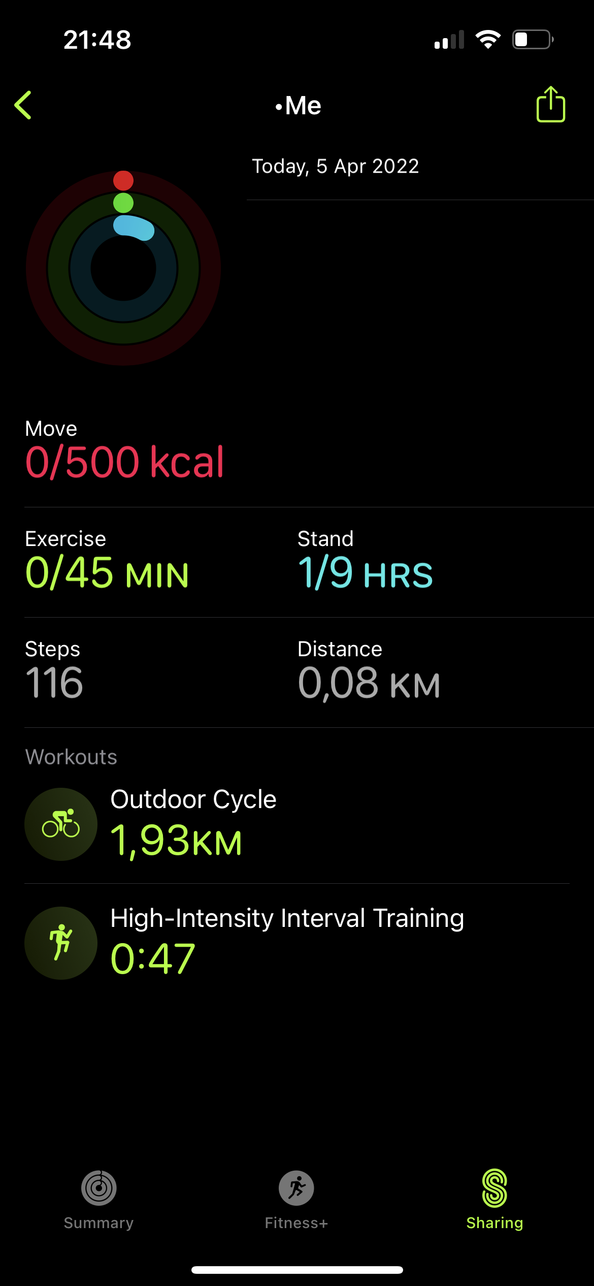 activity rings not sync Apple Community