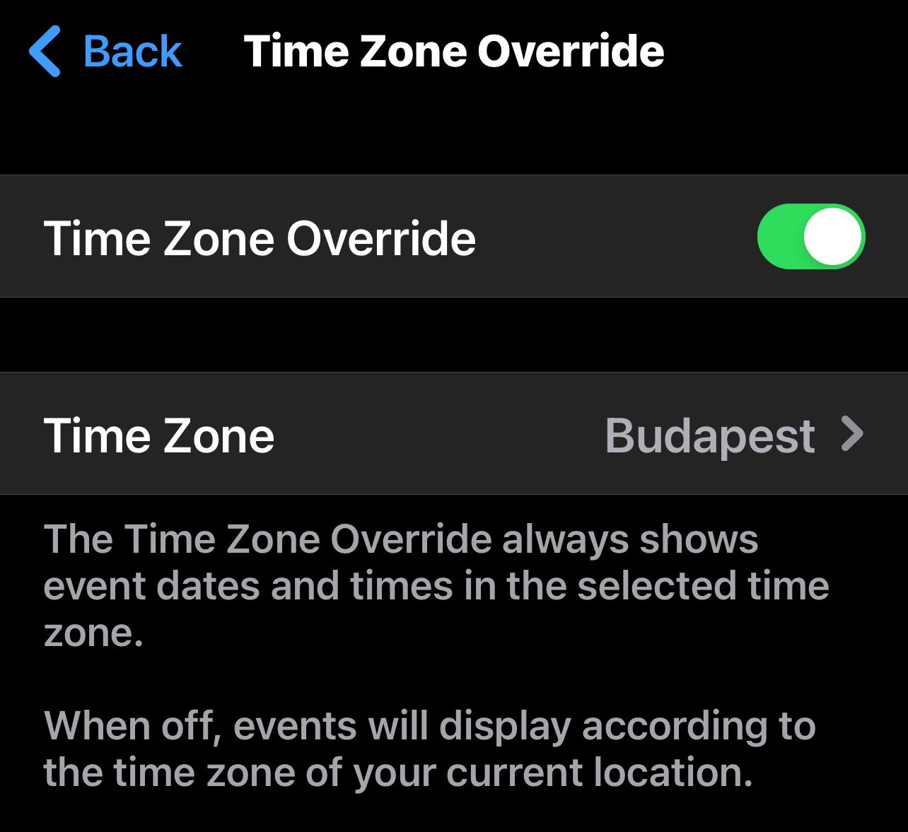 What are the iOS settings to show calenda… Apple Community