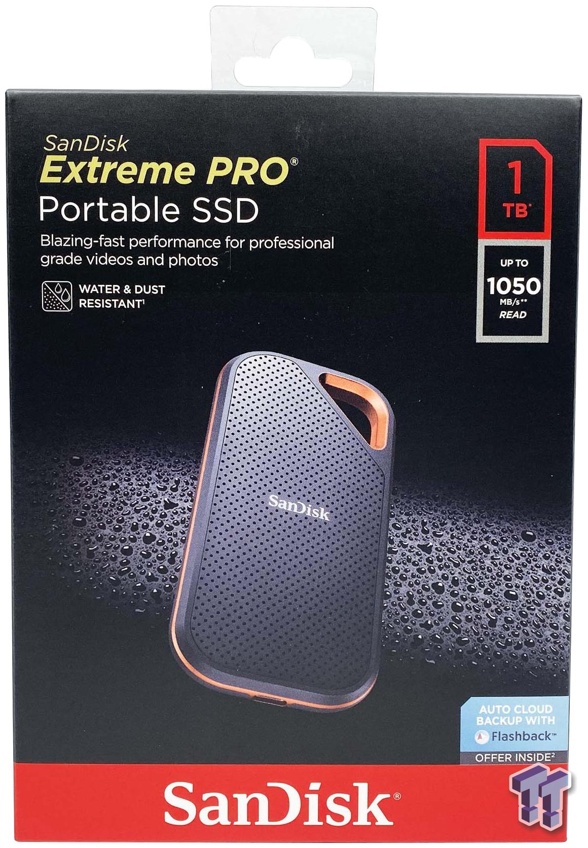 Examen du SSD portable SanDisk Extreme Pro V2 