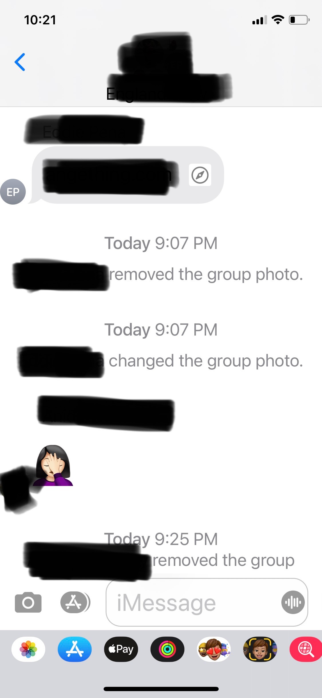 Group Message Photo Automatically Removed… - Apple Community