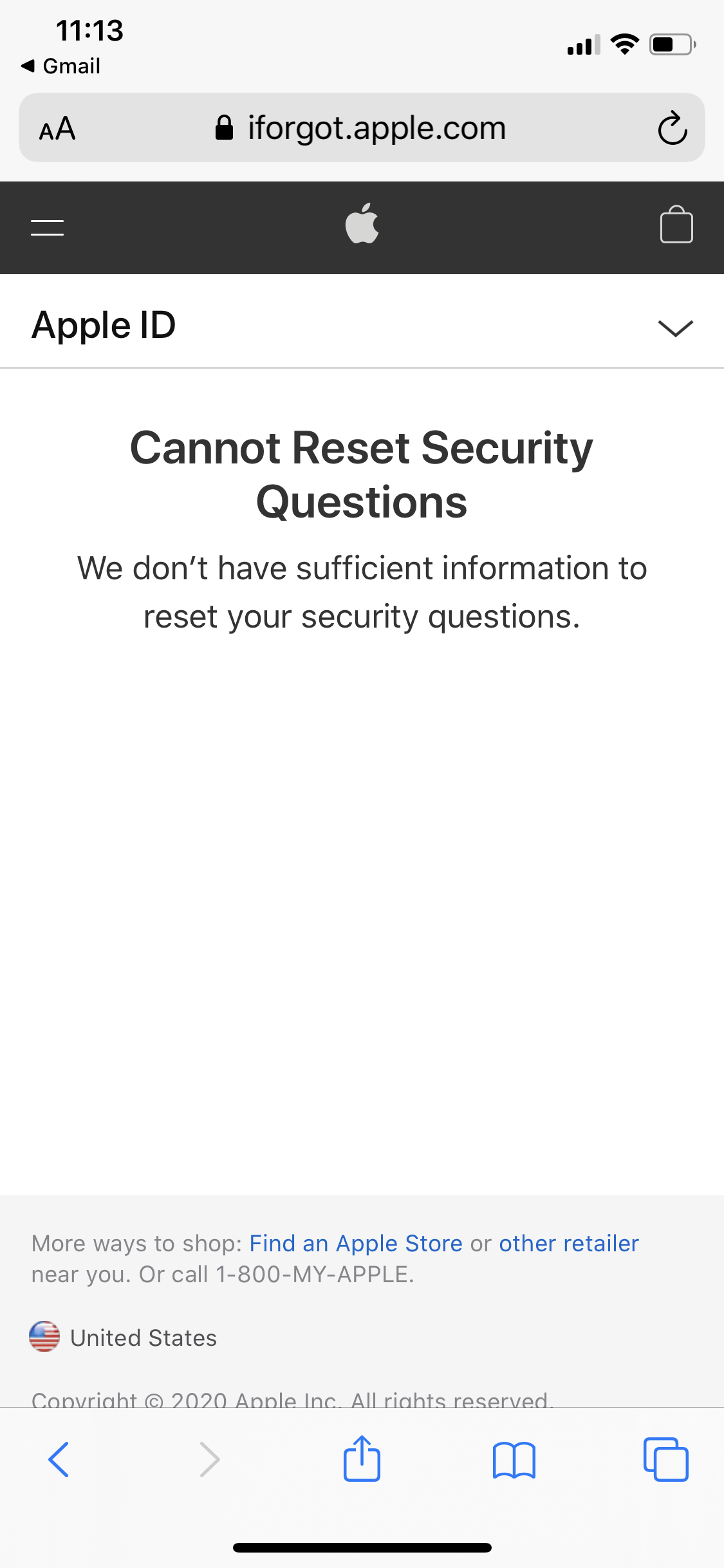 Reset security question Apple Community