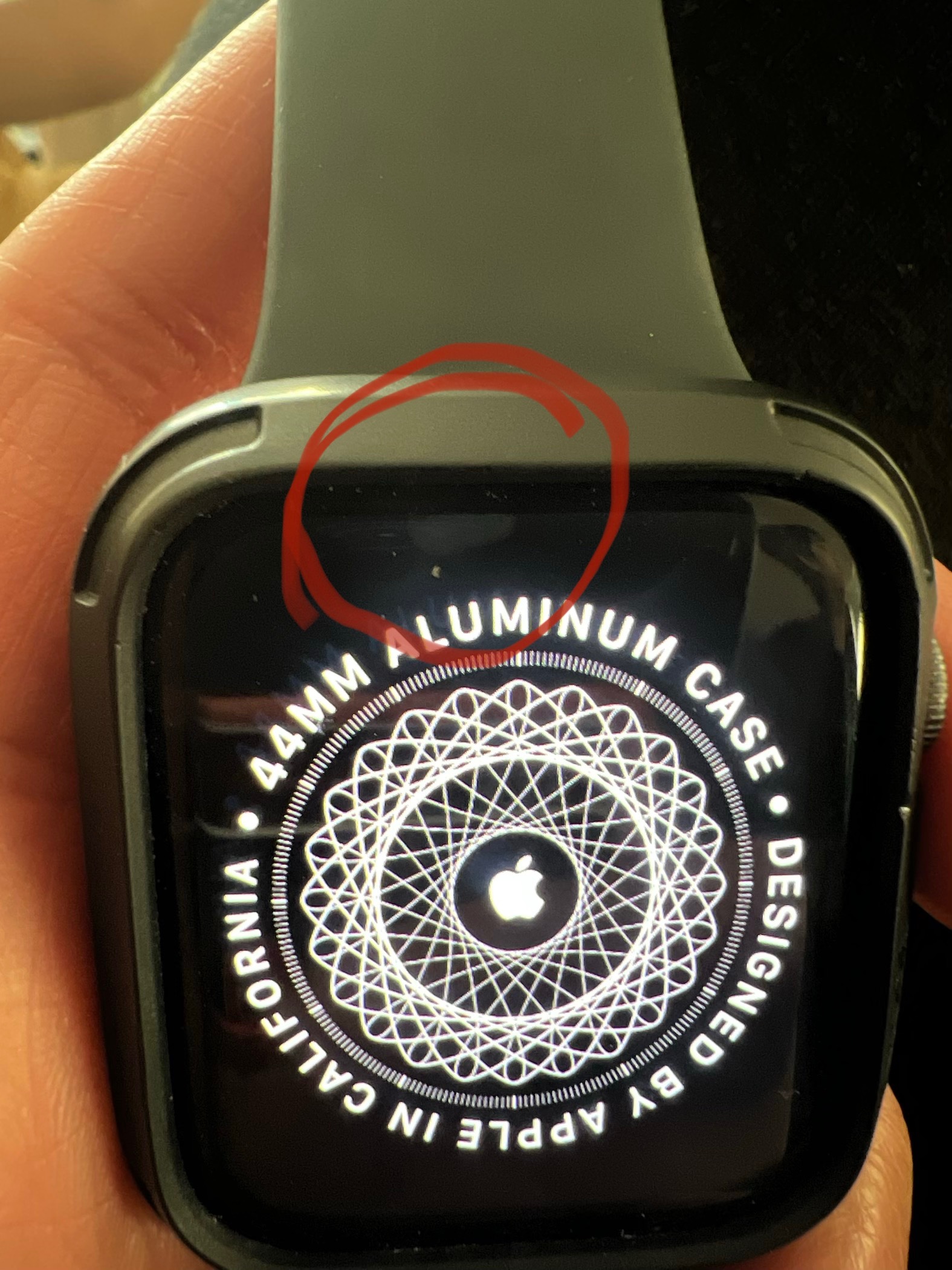 Iwatch Series 5 bubble? Apple Community