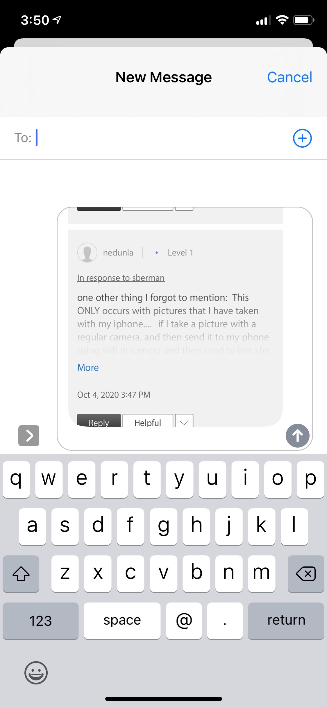 Pictures Not Showing Up In Texts Apple Community