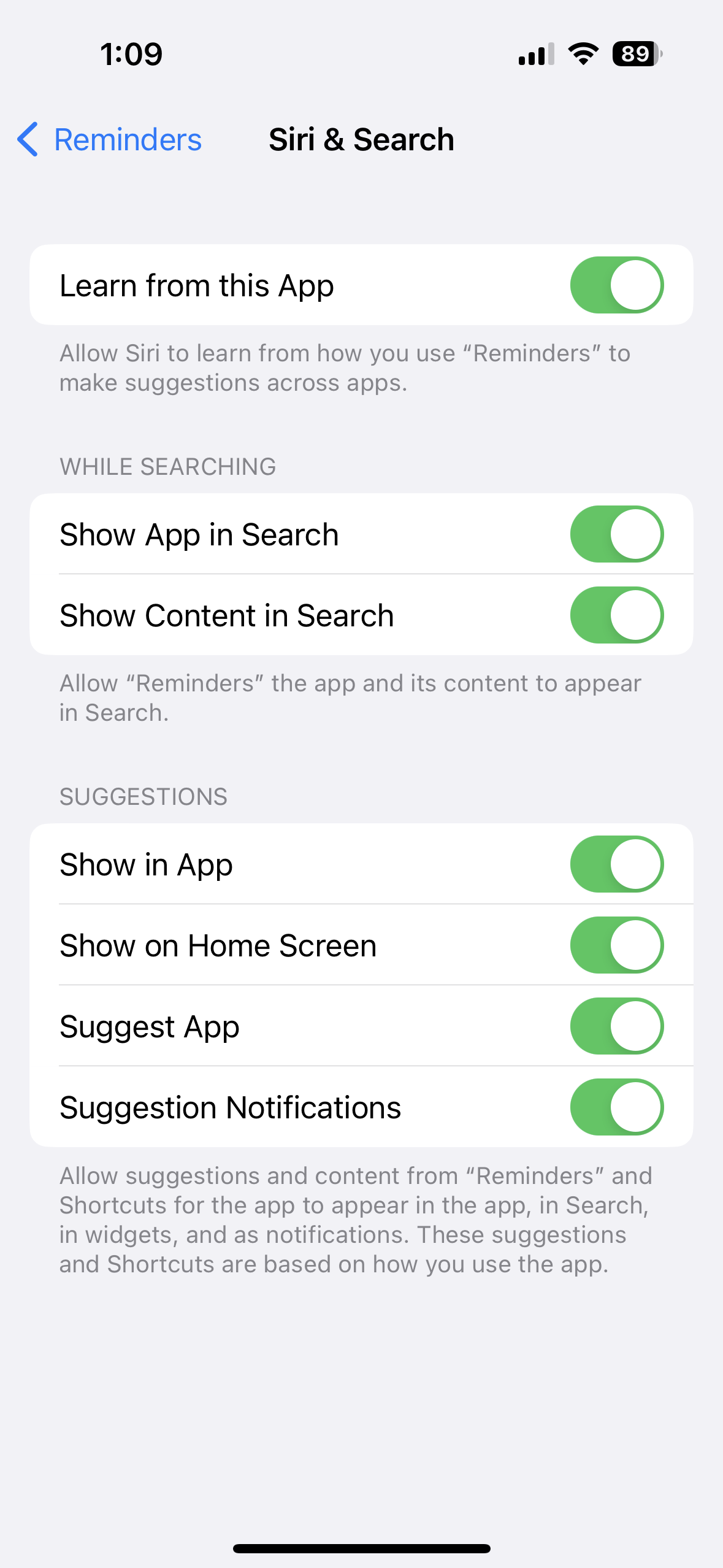 How do you turn off the Suggested List in Apple Community