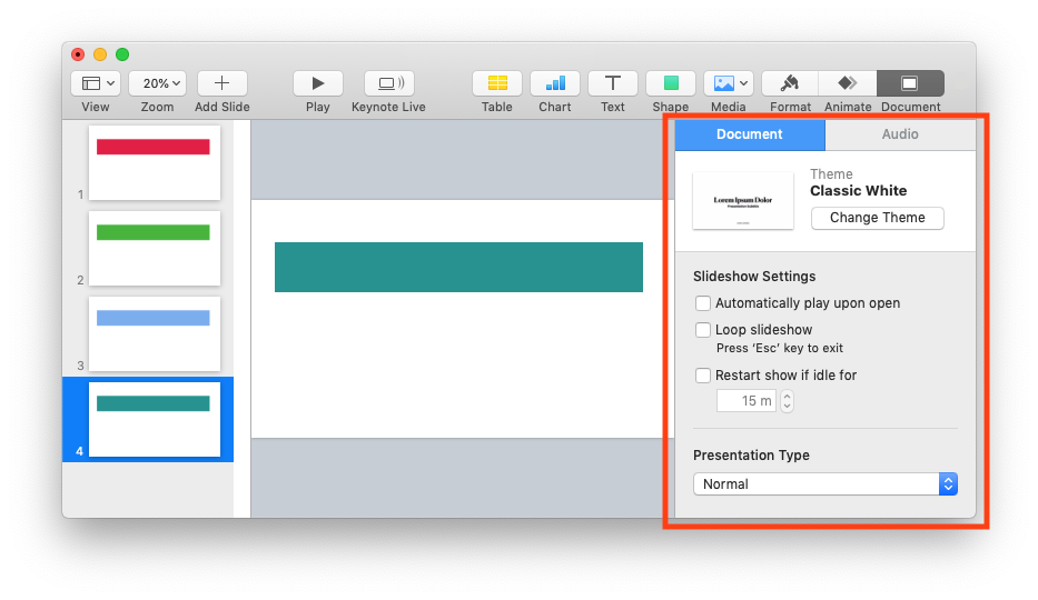 Portrait Mode In Keynote Apple Community
