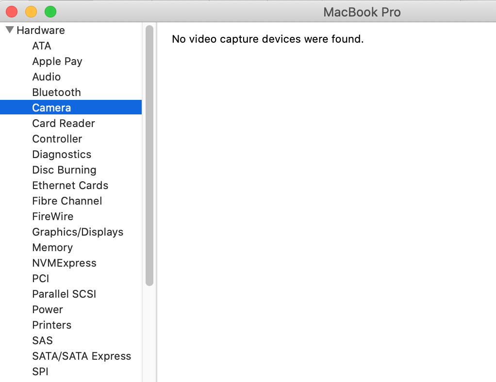 How to turn on camera on mac
