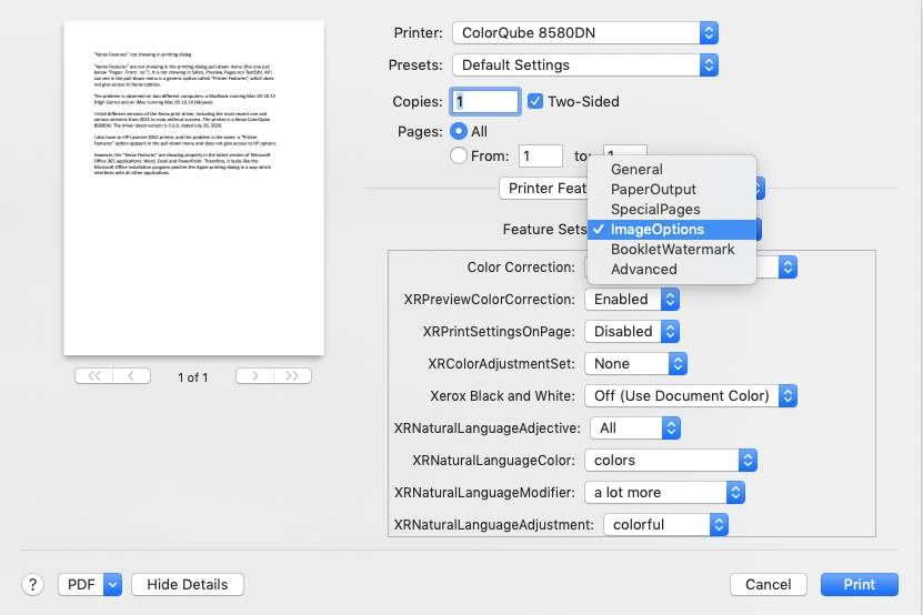 Программа для сканирования mac os xerox