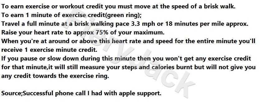 Brisk walk 2024 apple watch