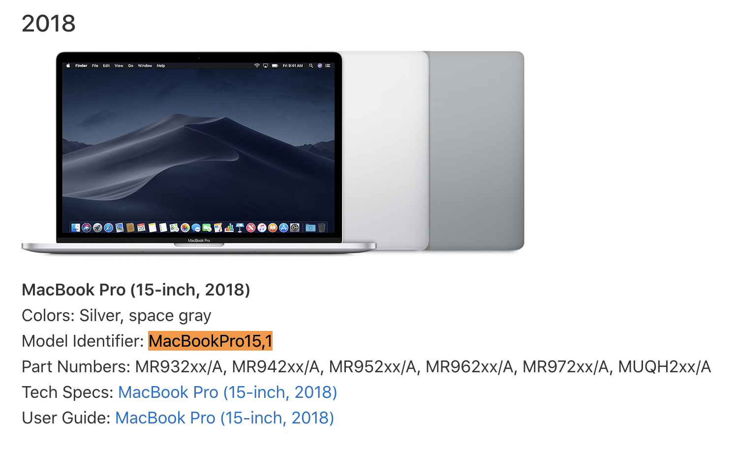 Does the MacBook Pro model unique? - Apple Community