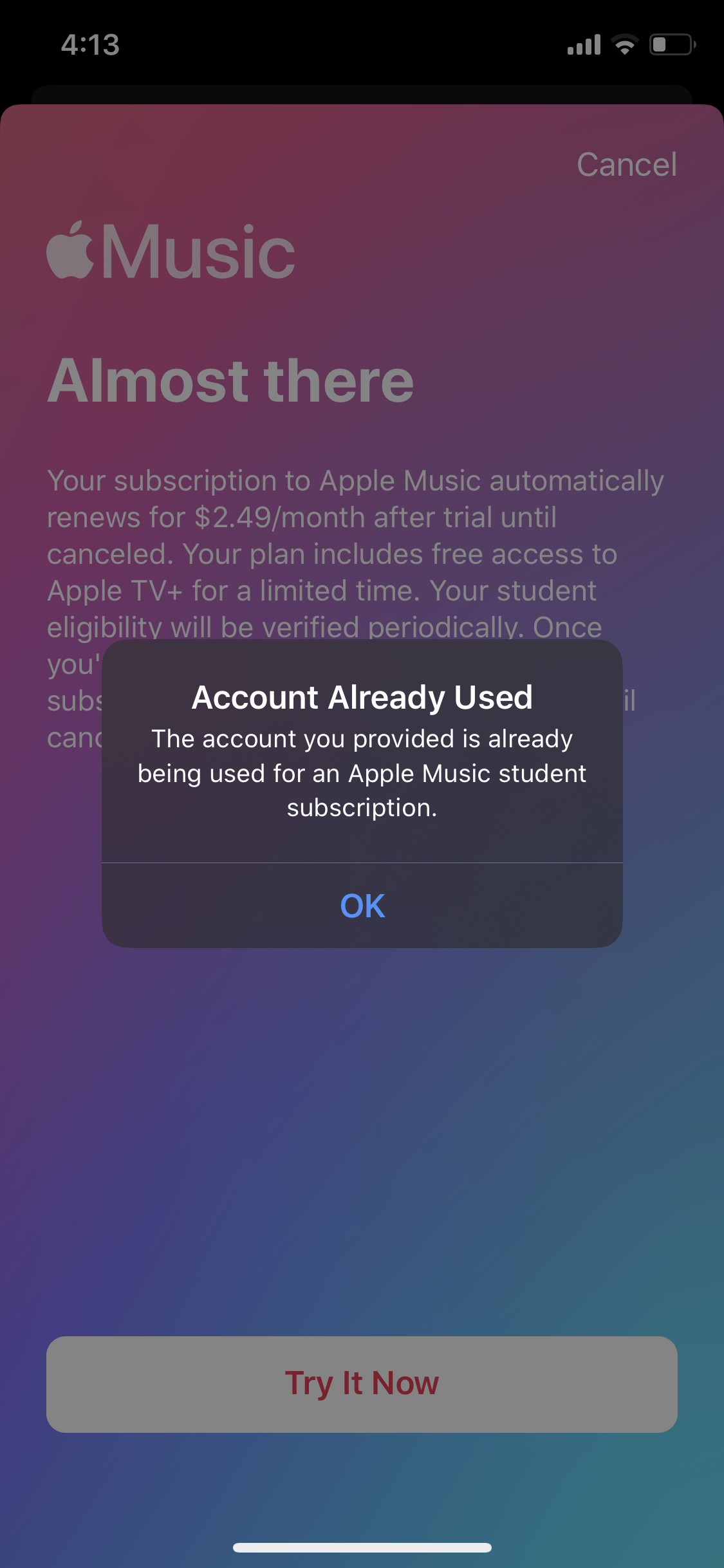 Apple Music Apple Tv Student