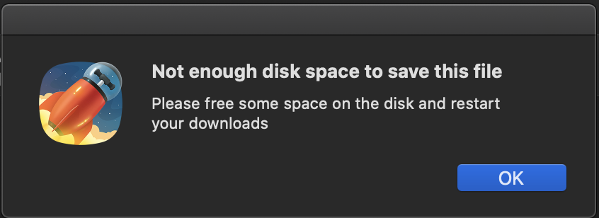 Disk space is very low на айфоне что