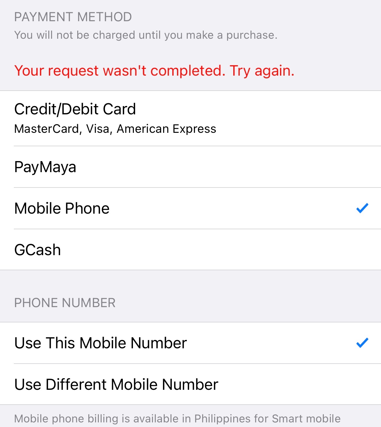 Manage Payments - Apple Community