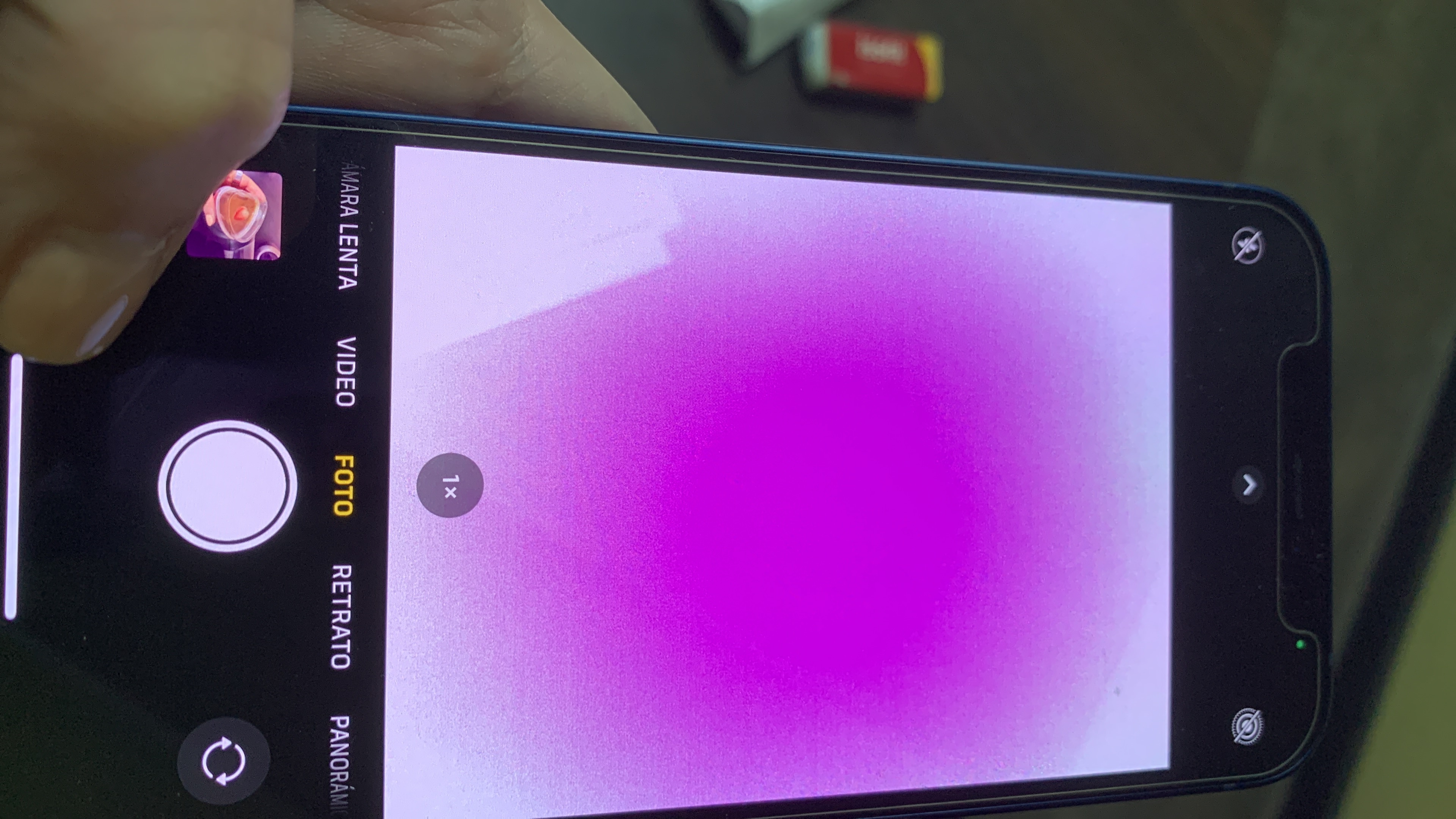 Pink stain on the rear camera Apple Community