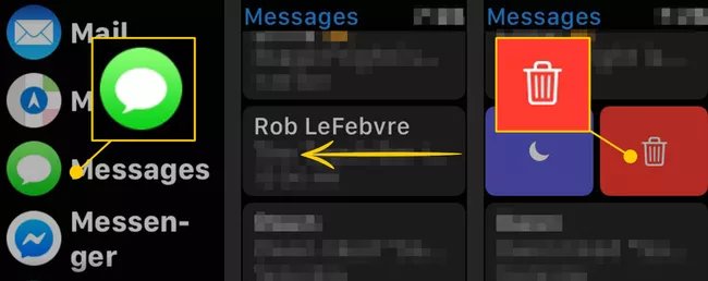 how-to-delete-text-messages-on-apple-watch-youtube