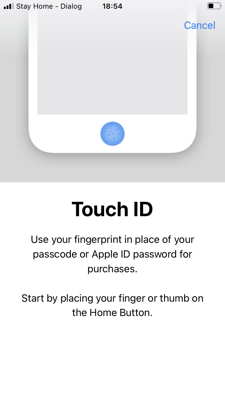 Не работает touch id на iphone 7