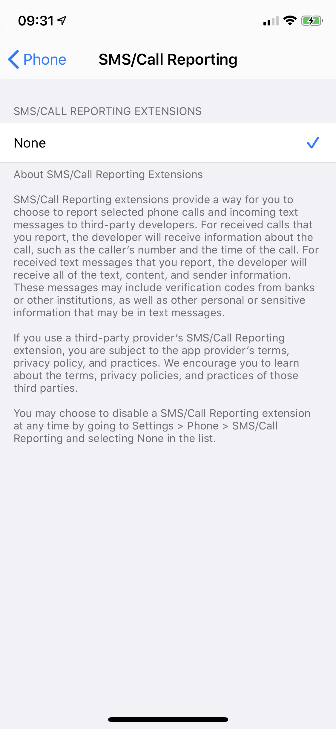 iphone-11-ios-13-6-sms-call-reporting-apple-community