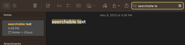 The app Notes not searching - Apple Community