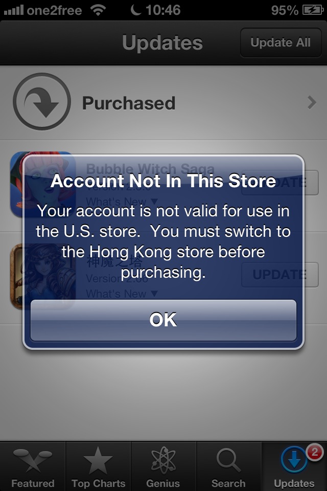 how to switch app store country - Apple Community