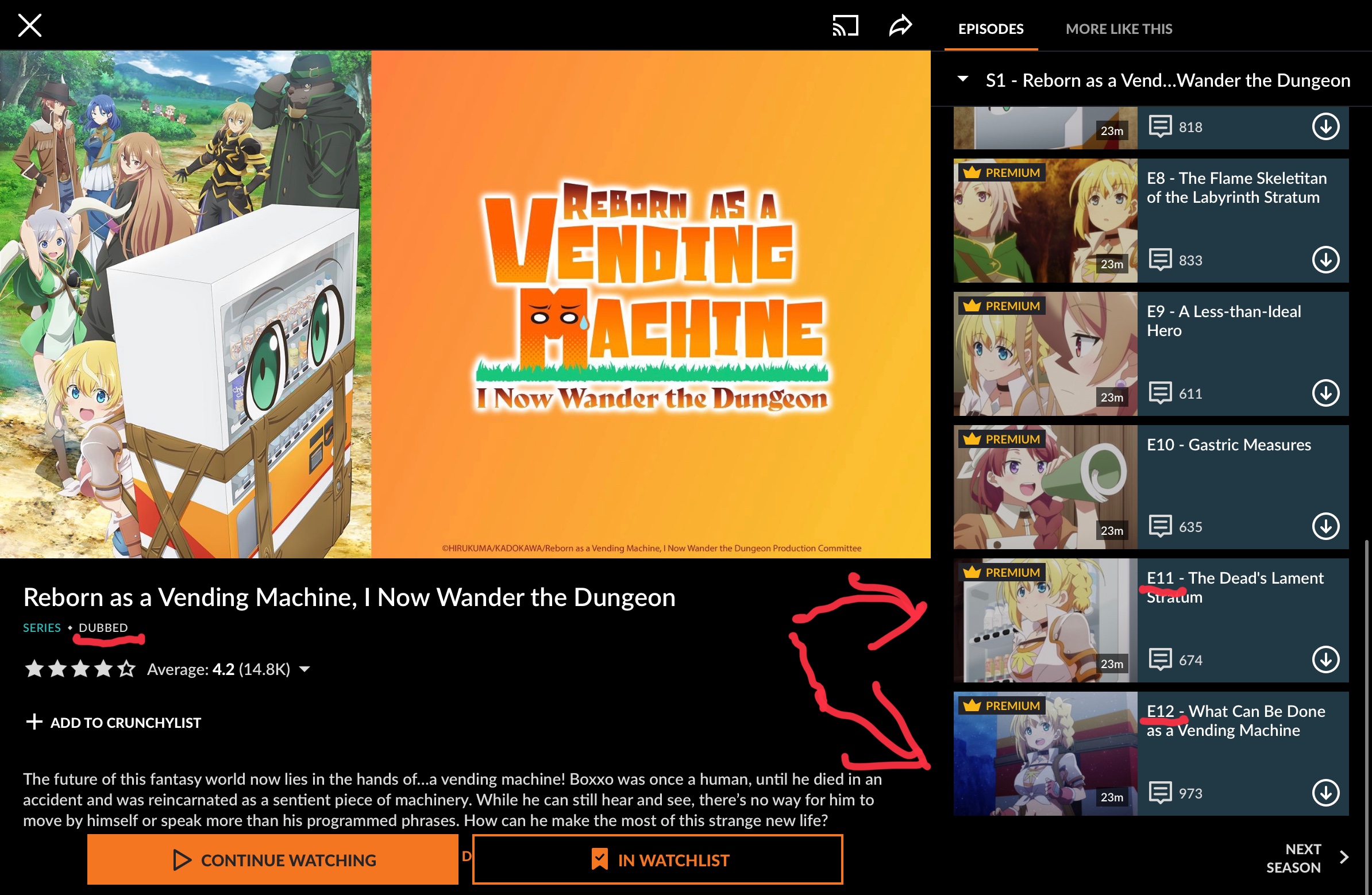 Reborn as a Vending Machine, I Now Wander the Dungeon What Can Be Done as a  Vending Machine - Watch on Crunchyroll