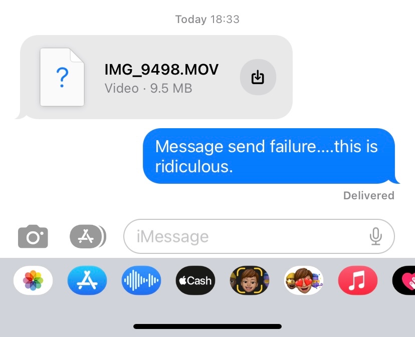 This message is has anyone ever had a mes… - Apple Community