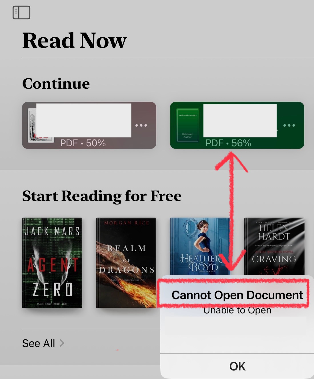 Apple Books PDF Suddenly Not Opening - Apple Community