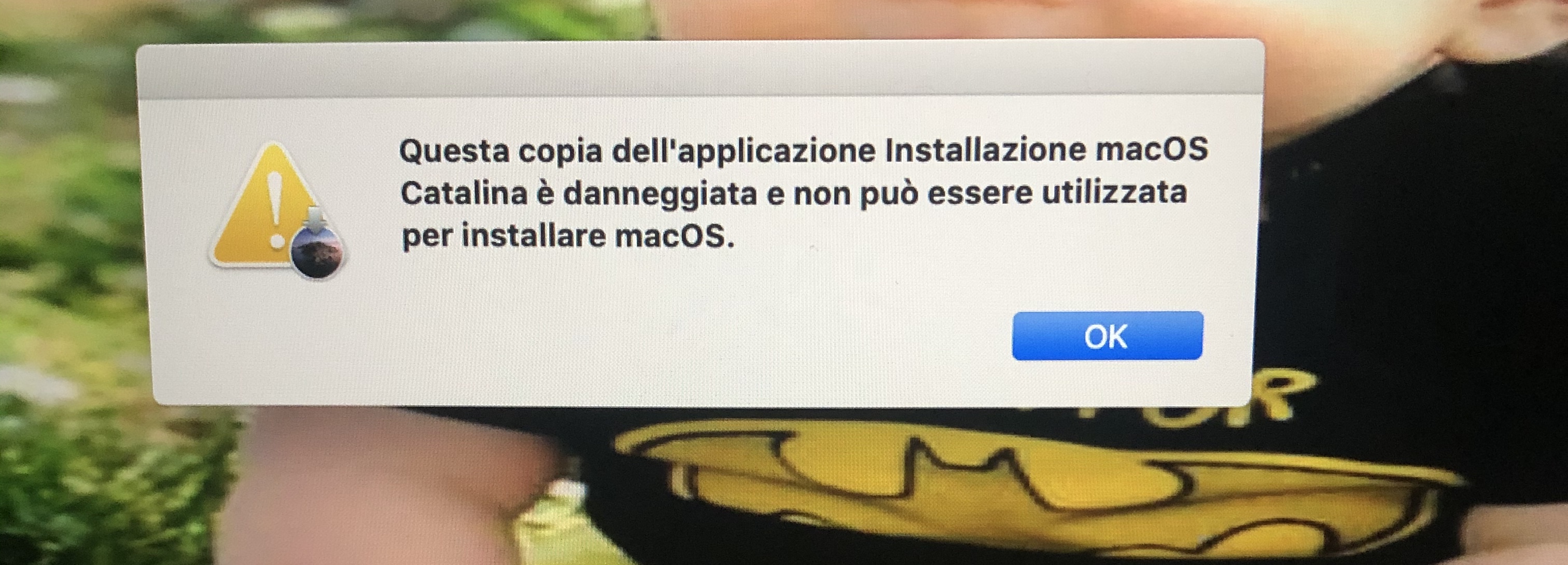 Mac os x software update corrupted
